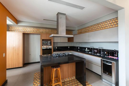 Cozinha de apartamento à venda com 3 quartos, 172m² em Tijuca, Rio de Janeiro