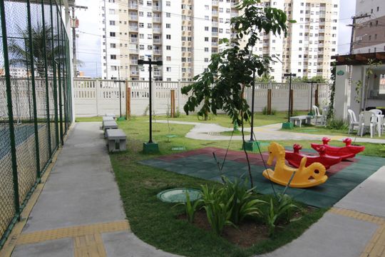 Área comum - Playground de apartamento para alugar com 2 quartos, 40m² em Jardim das Margaridas, Salvador