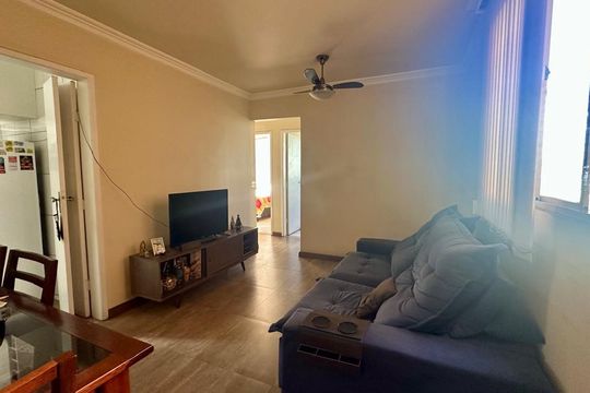 Sala de apartamento à venda com 3 quartos, 68m² em Castelo, Belo Horizonte