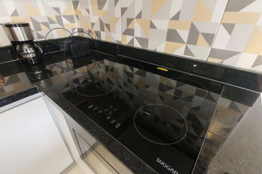 Cozinha  de apartamento para alugar com 1 quarto, 32m² em Tatuapé, São Paulo