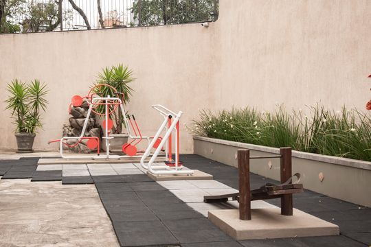 Área comum - Espaço de exercícios de apartamento à venda com 3 quartos, 128m² em Vila Mariana, São Paulo
