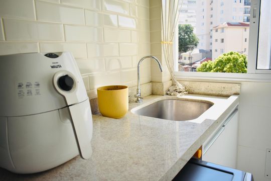 Área de Serviço de apartamento à venda com 2 quartos, 58m² em Chácara Inglesa, São Paulo