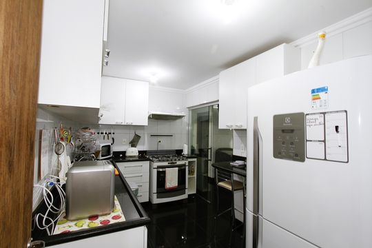 Cozinha de apartamento à venda com 4 quartos, 180m² em Luxemburgo, Belo Horizonte