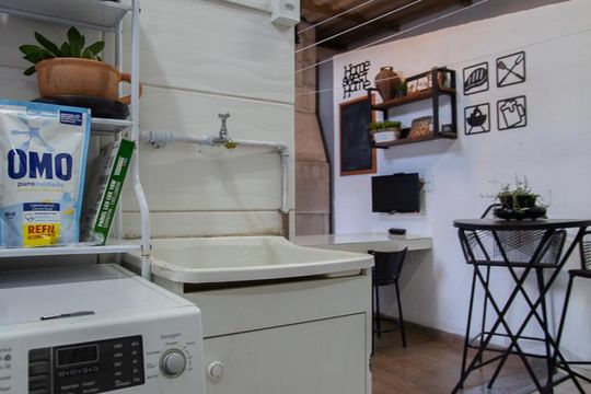 Área de Serviço de casa de condomínio à venda com 2 quartos, 103m² em Minaslandia, Belo Horizonte
