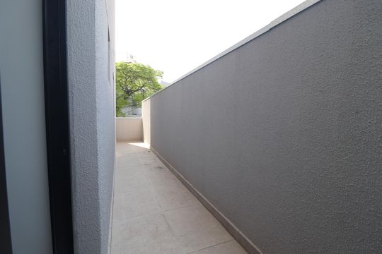 Quintal de apartamento à venda com 2 quartos, 44m² em Vila Guiomar, Santo André