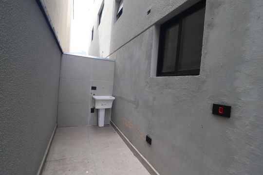Área de Serviço de apartamento à venda com 2 quartos, 44m² em Vila Guiomar, Santo André