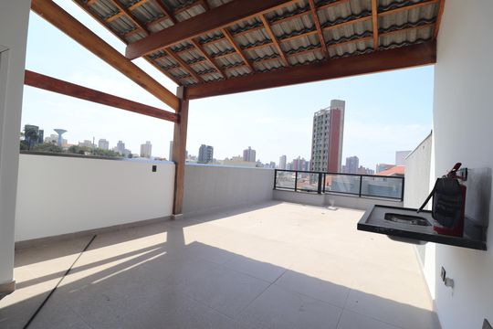Cobertura de apartamento à venda com 2 quartos, 88m² em Vila Guiomar, Santo André