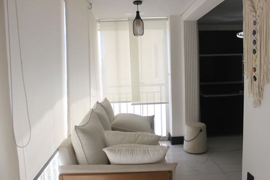 Varanda da Sala de apartamento à venda com 4 quartos, 115m² em Vila Santo Antonio, Guarulhos