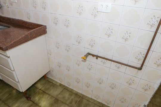 Cozinha e Área de Serviço de apartamento à venda com 1 quarto, 58m² em Santa Cecilia, São Paulo
