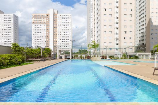 Área comum - Piscina de apartamento para alugar com 3 quartos, 100m² em Água Branca, São Paulo