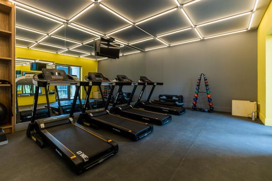 Área comum - Academia de kitnet/studio à venda com 1 quarto, 27m² em Pinheiros, São Paulo