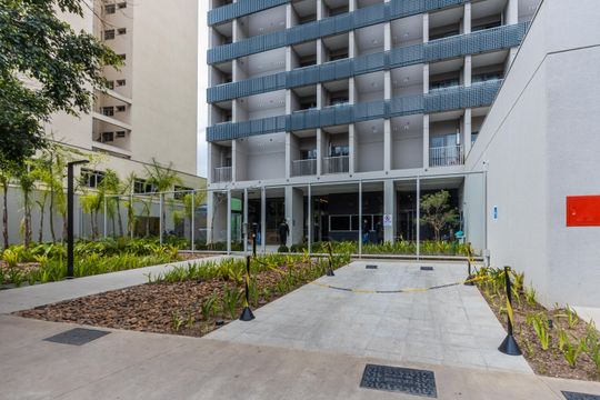 Fachada de kitnet/studio à venda com 1 quarto, 27m² em Pinheiros, São Paulo