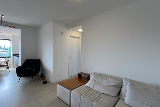 Sala de apartamento à venda com 3 quartos, 105m² em Nova Campinas, Campinas