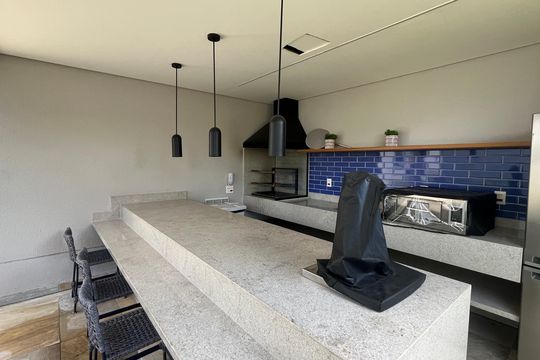 Área comum de apartamento à venda com 3 quartos, 105m² em Nova Campinas, Campinas