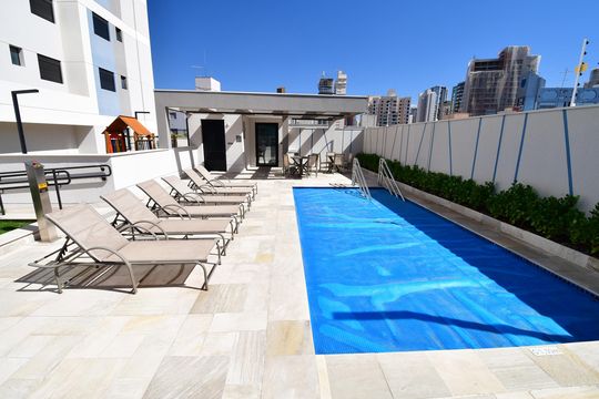 Área comum de apartamento à venda com 3 quartos, 105m² em Nova Campinas, Campinas