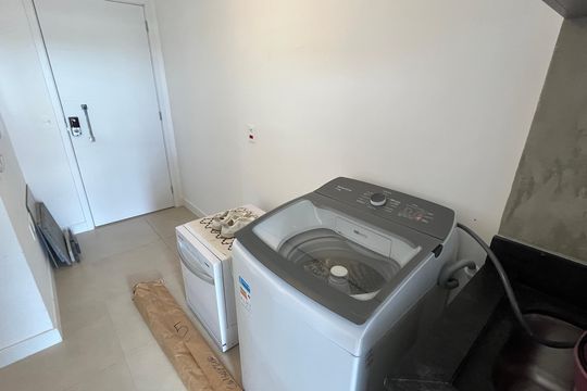 Área de Serviço de apartamento à venda com 3 quartos, 105m² em Nova Campinas, Campinas