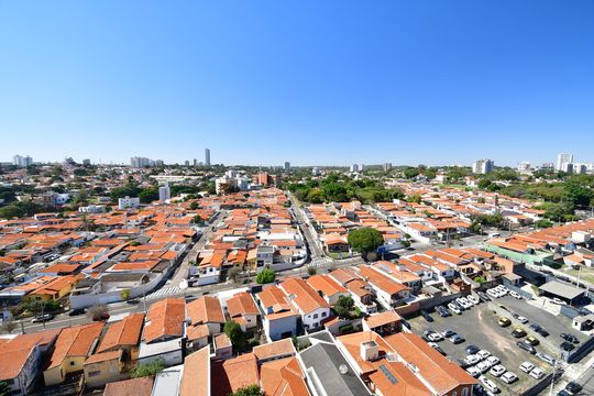 Vista da Suíte 2 de apartamento à venda com 3 quartos, 105m² em Nova Campinas, Campinas
