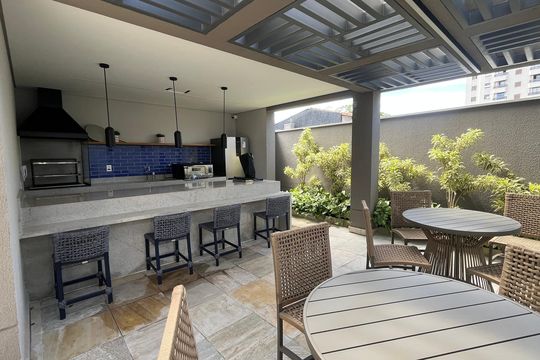 Área comum de apartamento à venda com 3 quartos, 105m² em Nova Campinas, Campinas