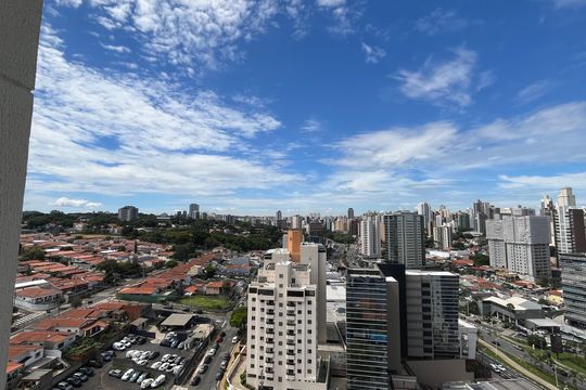 Vista Suíte 1 de apartamento à venda com 3 quartos, 105m² em Nova Campinas, Campinas