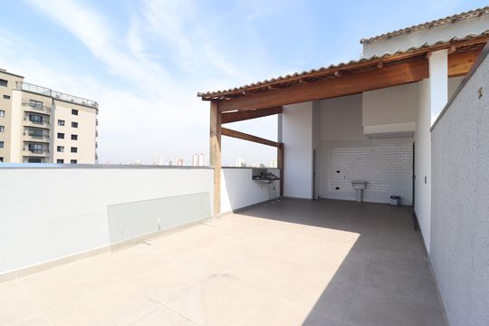 Cobertura de apartamento à venda com 2 quartos, 88m² em Vila Guiomar, Santo André