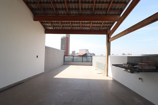 Cobertura de apartamento à venda com 2 quartos, 88m² em Vila Guiomar, Santo André