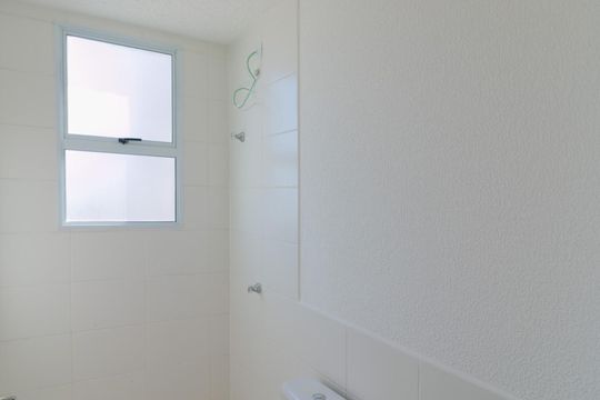 Banheiro Social de apartamento para alugar com 2 quartos, 50m² em Mantiqueira, Belo Horizonte
