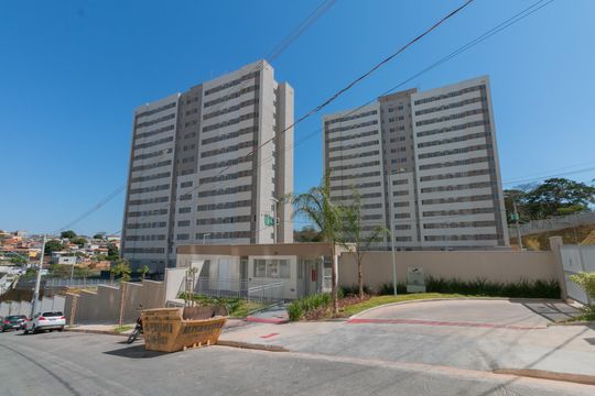 Fachada de apartamento para alugar com 2 quartos, 50m² em Mantiqueira, Belo Horizonte