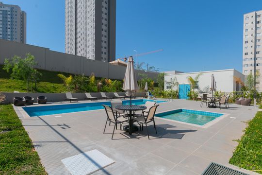 Área comum de apartamento para alugar com 2 quartos, 50m² em Mantiqueira, Belo Horizonte