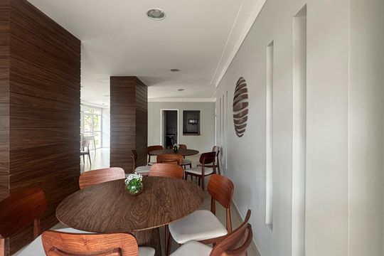 Área comum de apartamento à venda com 2 quartos, 78m² em Campestre, Santo André