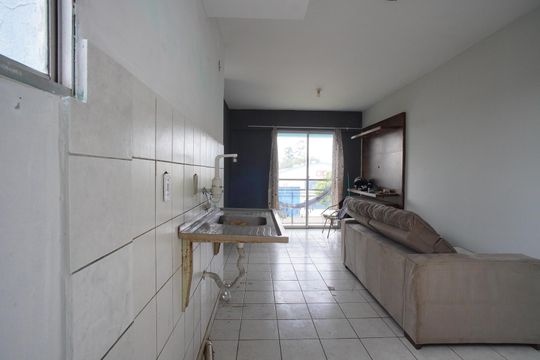 Cozinha de apartamento para alugar com 2 quartos, 40m² em Sarandi, Porto Alegre
