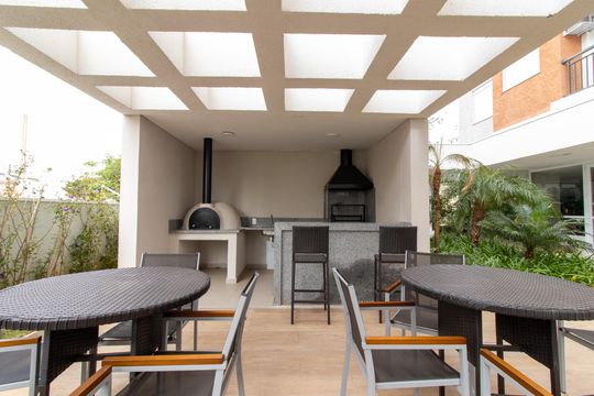 Área comum - Churrasqueira de apartamento à venda com 2 quartos, 46m² em Centro, Campinas
