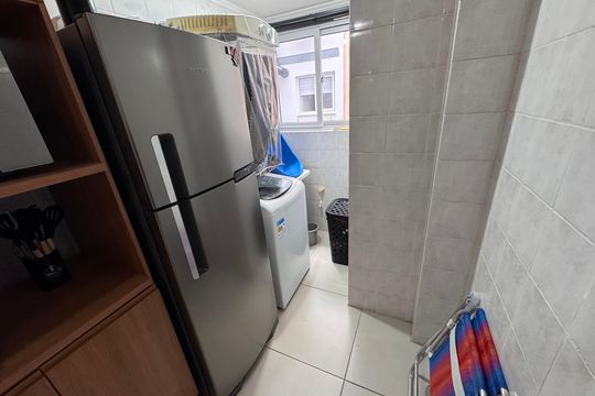 Cozinha de apartamento para alugar com 2 quartos, 60m² em Rio Branco, São Leopoldo