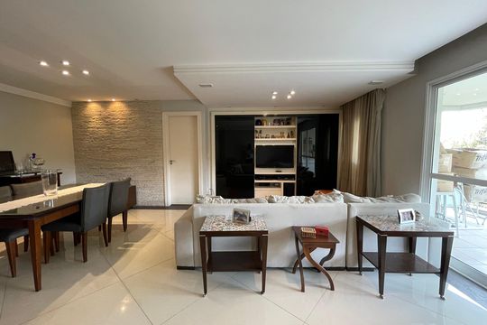 Sala de apartamento à venda com 4 quartos, 145m² em Rio Pequeno, São Paulo