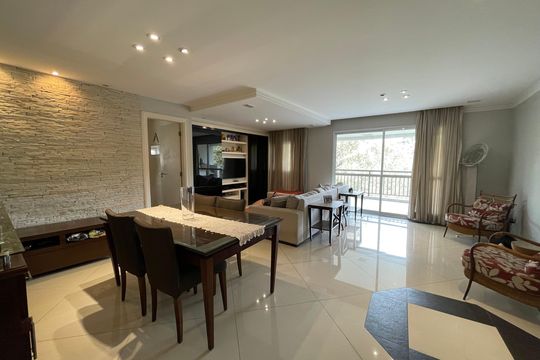 Sala de apartamento à venda com 4 quartos, 145m² em Rio Pequeno, São Paulo
