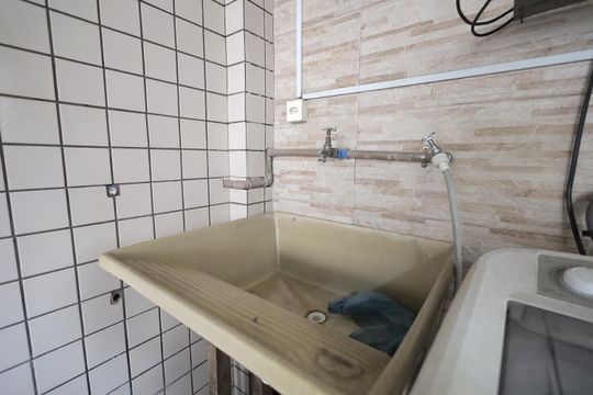Área de Serviço de kitnet/studio para alugar com 1 quarto, 18m² em Vila Curuçá, Santo André