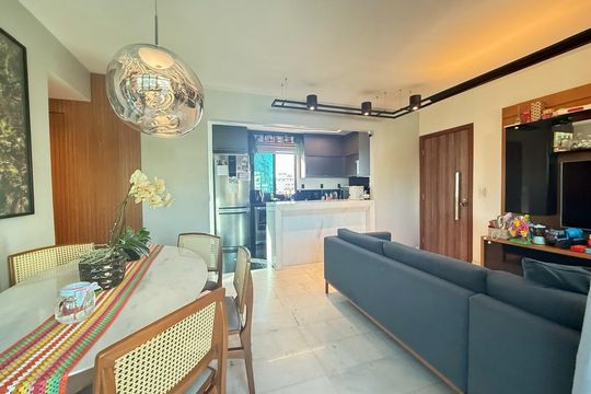 Sala de apartamento à venda com 3 quartos, 100m² em Prado, Belo Horizonte