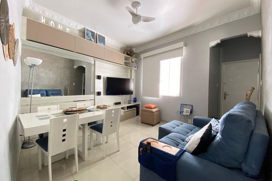 Sala de apartamento à venda com 3 quartos, 75m² em Méier, Rio de Janeiro