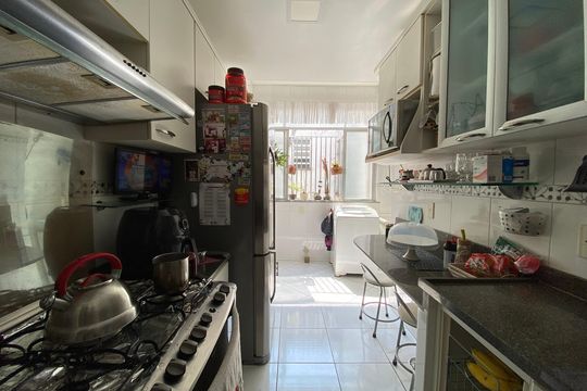 Cozinha e Área de Serviço de apartamento à venda com 3 quartos, 75m² em Méier, Rio de Janeiro