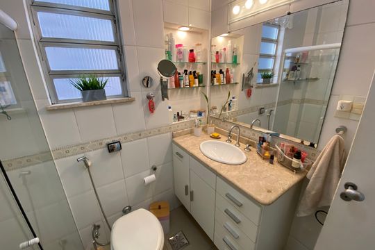 Banheiro de apartamento à venda com 3 quartos, 75m² em Méier, Rio de Janeiro