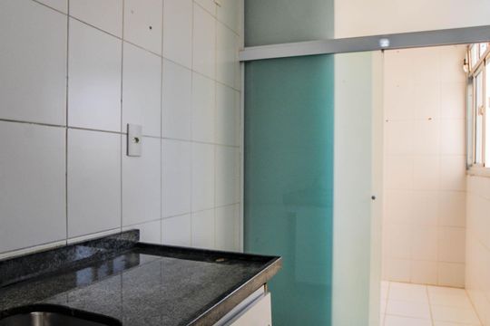Cozinha de apartamento para alugar com 3 quartos, 62m² em Jardim Utinga, Santo André