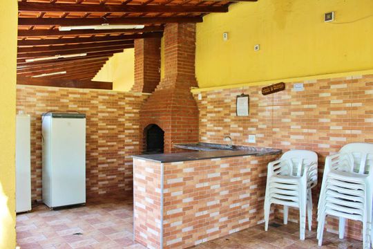 Área comum - Churrasqueira de apartamento para alugar com 3 quartos, 62m² em Jardim Utinga, Santo André
