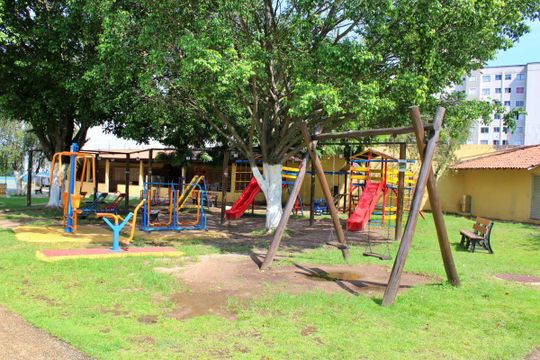 Área comum - Playground de apartamento para alugar com 3 quartos, 62m² em Jardim Utinga, Santo André