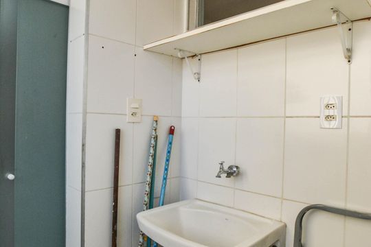 Área de Serviço de apartamento para alugar com 3 quartos, 62m² em Jardim Utinga, Santo André