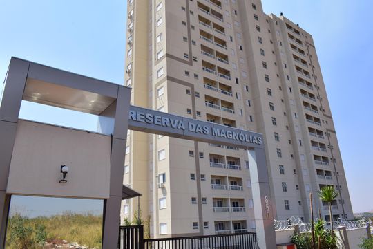 Fachada do Prédio de apartamento para alugar com 2 quartos, 48m² em Recreio das Acacias, Ribeirão Preto