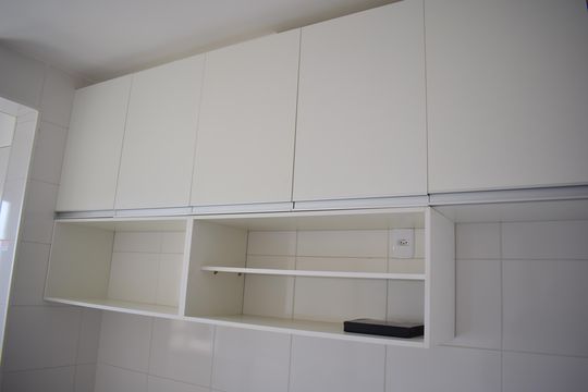 Cozinha de apartamento para alugar com 2 quartos, 48m² em Recreio das Acacias, Ribeirão Preto