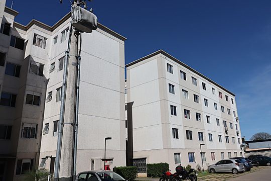 Fachada do Prédio de apartamento à venda com 2 quartos, 42m² em Santa Rosa de Lima, Porto Alegre