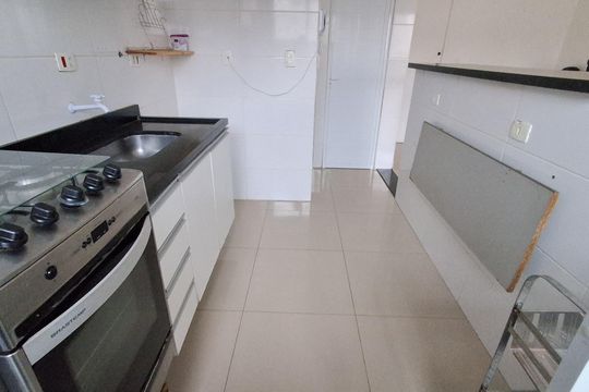 Cozinha de apartamento para alugar com 1 quarto, 49m² em Centro, São Bernardo do Campo
