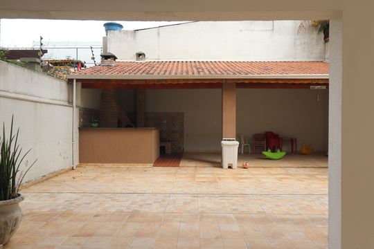 Área comum - Churrasqueira de apartamento à venda com 3 quartos, 108m² em Campestre, Santo André