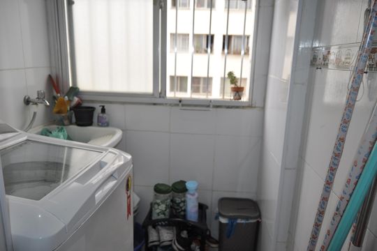 Área de Serviço de apartamento à venda com 3 quartos, 55m² em Grajaú, Rio de Janeiro