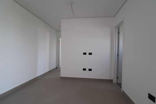 Sala de apartamento à venda com 2 quartos, 88m² em Vila Guiomar, Santo André